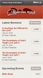 Mobile Screenshot of mastersbible.org